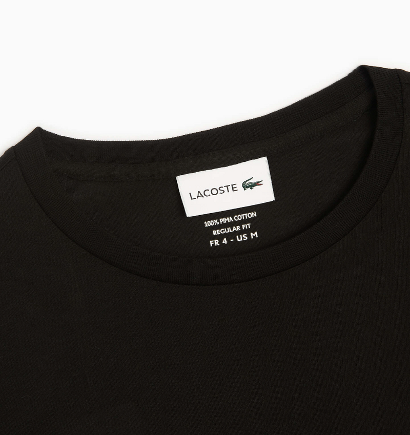 T-shirt Lacoste Basic Black