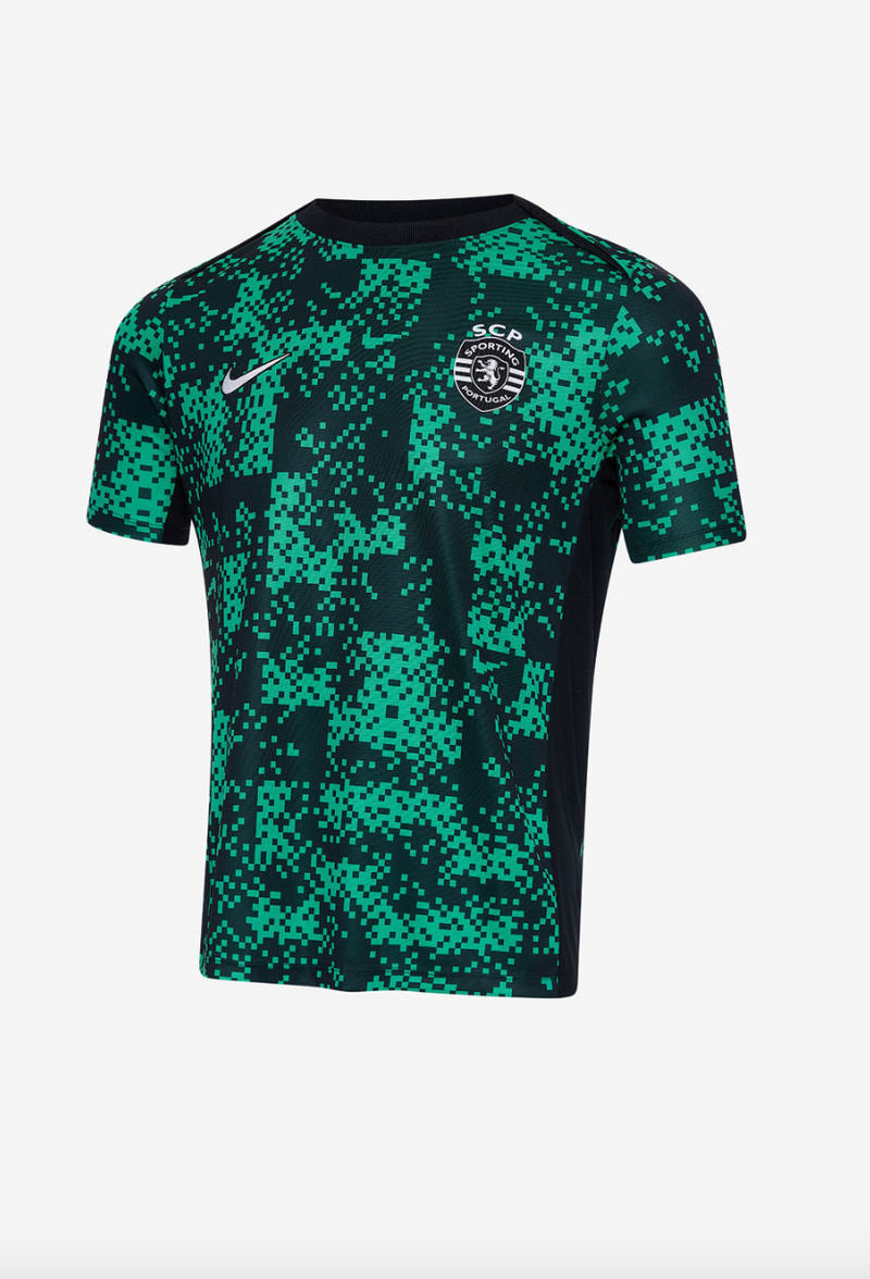 Camisola / T-shirt Aquecimento 24/25 Sporting Cp