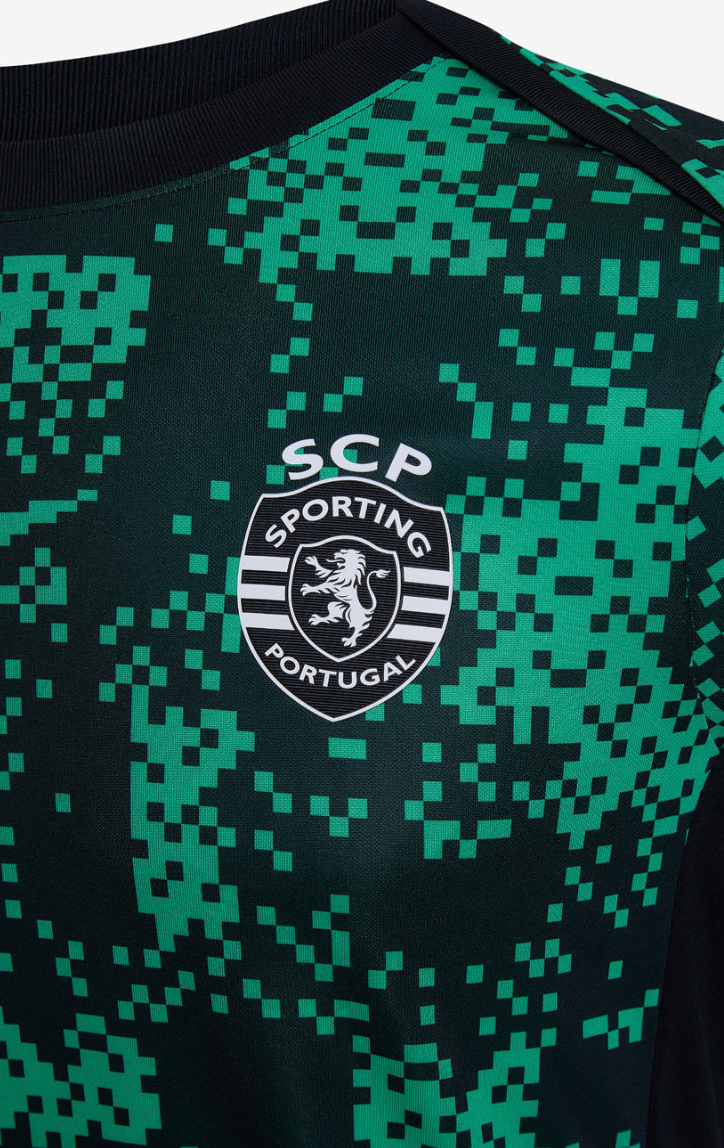 Camisola / T-shirt Aquecimento 24/25 Sporting Cp