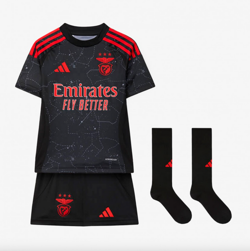 Kit Criança Alternativo Sl Benfica 2024/2025