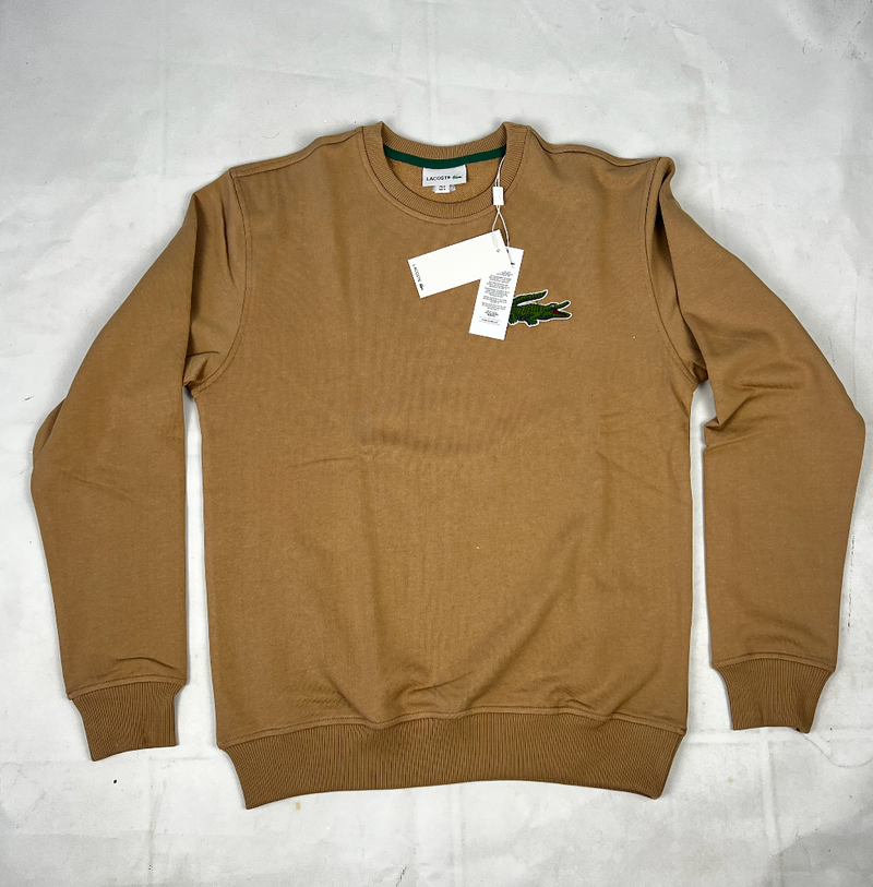 Sweat Lacoste Basic Castanha