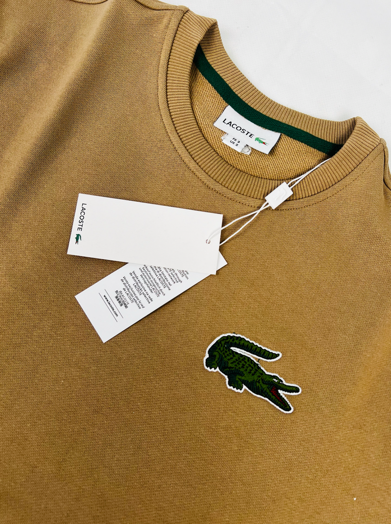 Sweat Lacoste Basic Castanha