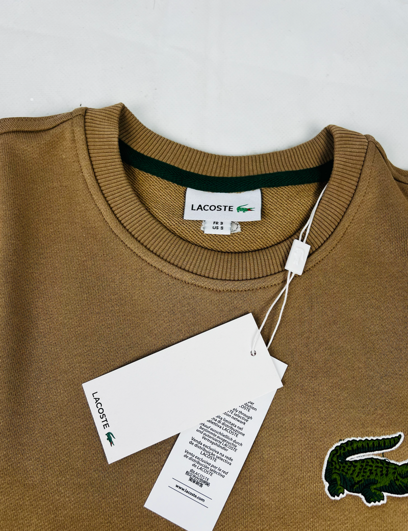 Sweat Lacoste Basic Castanha