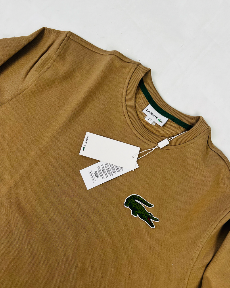 Sweat Lacoste Basic Castanha