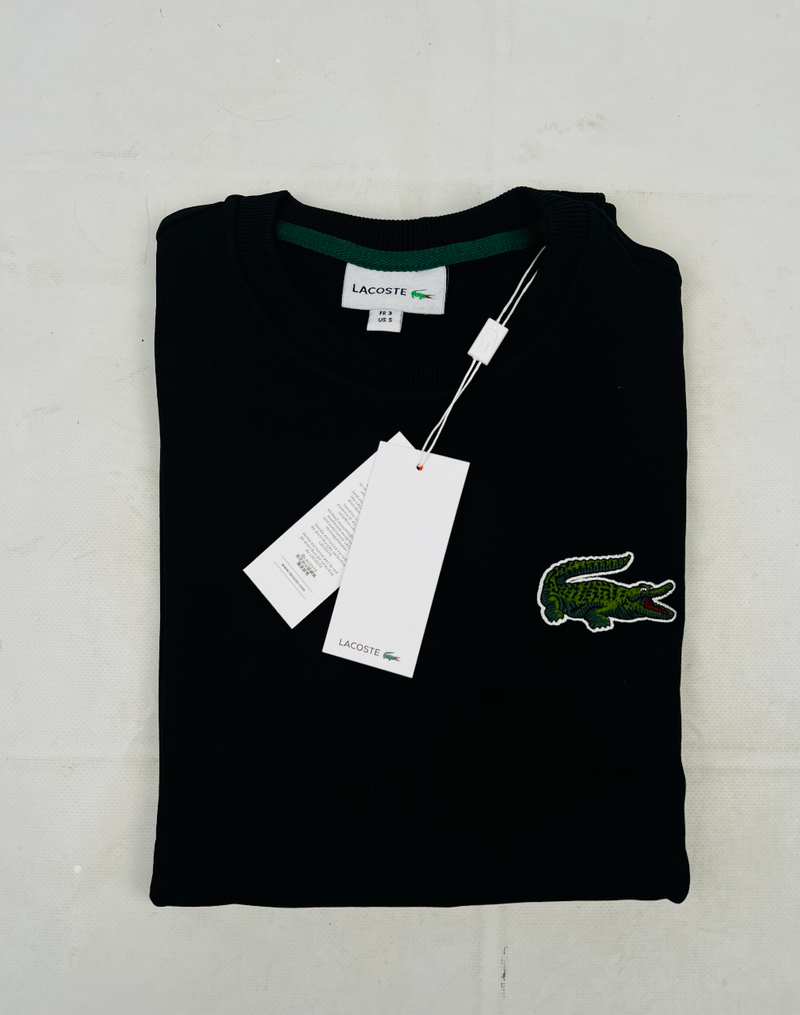 Sweat Lacoste Basic Preta