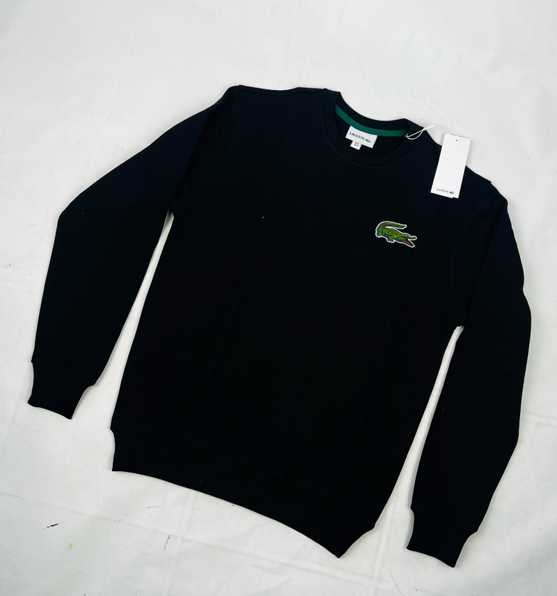 Sweat Lacoste Basic Preta