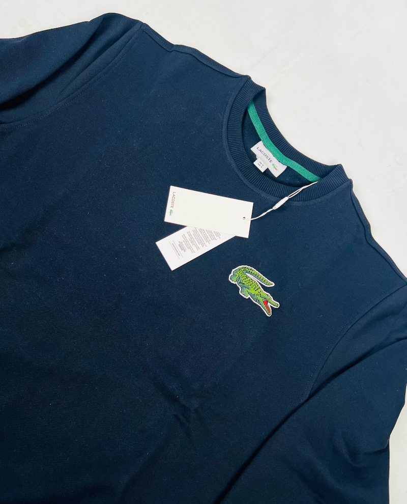 Sweat Lacoste Basic Azul Marinho