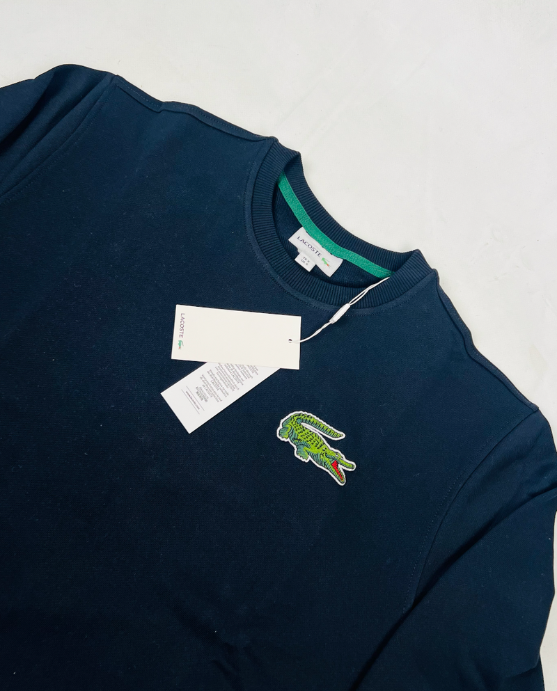 Sweat Lacoste Basic Azul Marinho