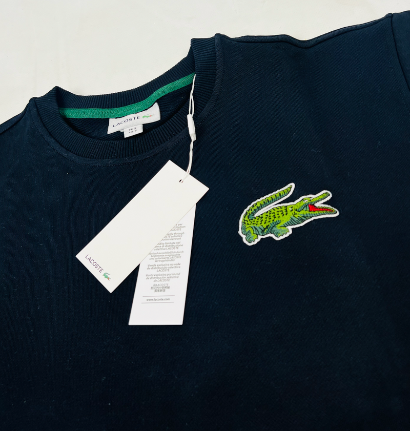 Sweat Lacoste Basic Azul Marinho